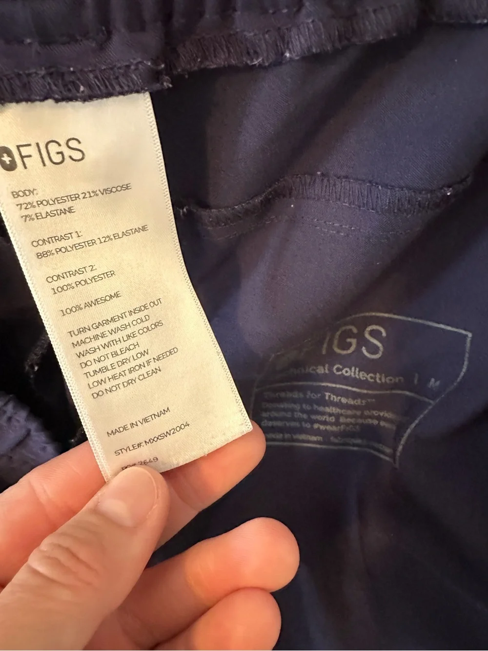 FIGS Tansen Jogger Scrub Pants Mens M